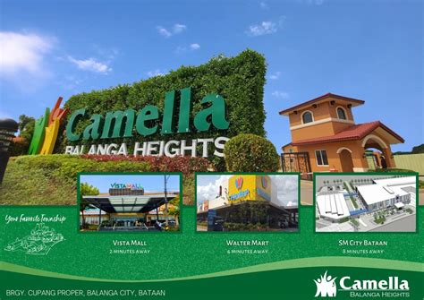 Available Properties in Camella Balanga Heights, Balanga .